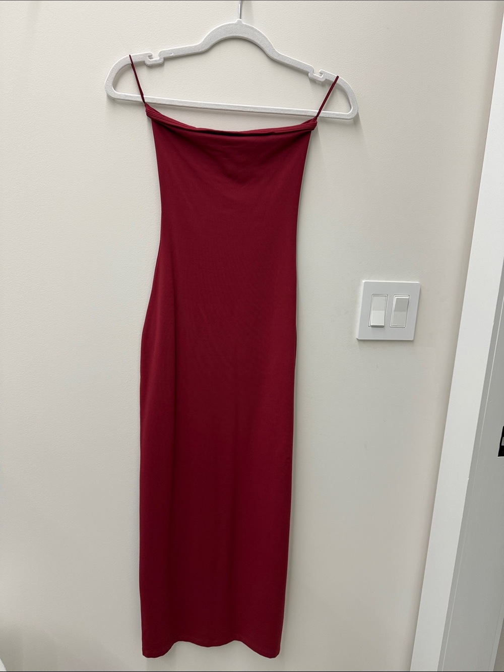 Aritzia Bodycon Mini Dress in Wine